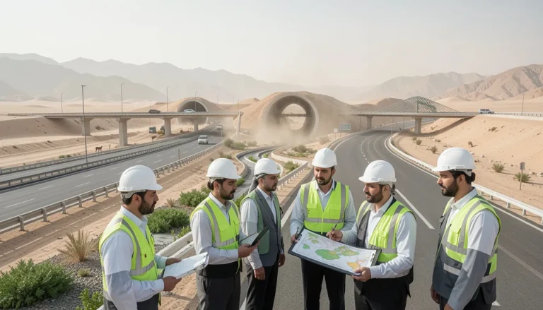 الاستشارات البيئية لمشاريع الطرق