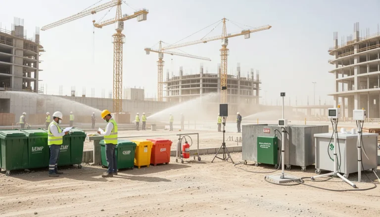 خطة إدارة بيئية للمشاريع الإنشائية