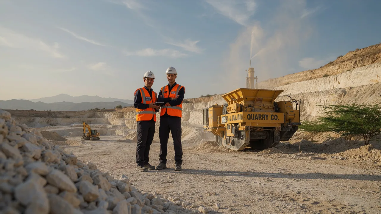 Environmental permit for quarries in Saudi Arabia