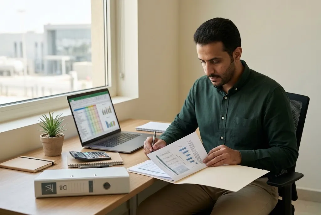 مراجعة بيانات استهلاك الموارد ومؤشرات الاستدامة